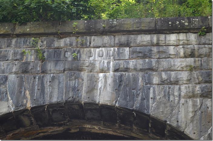 “KINGWOOD”. CSX New Kingwood Tunnel West End WV. View 4.